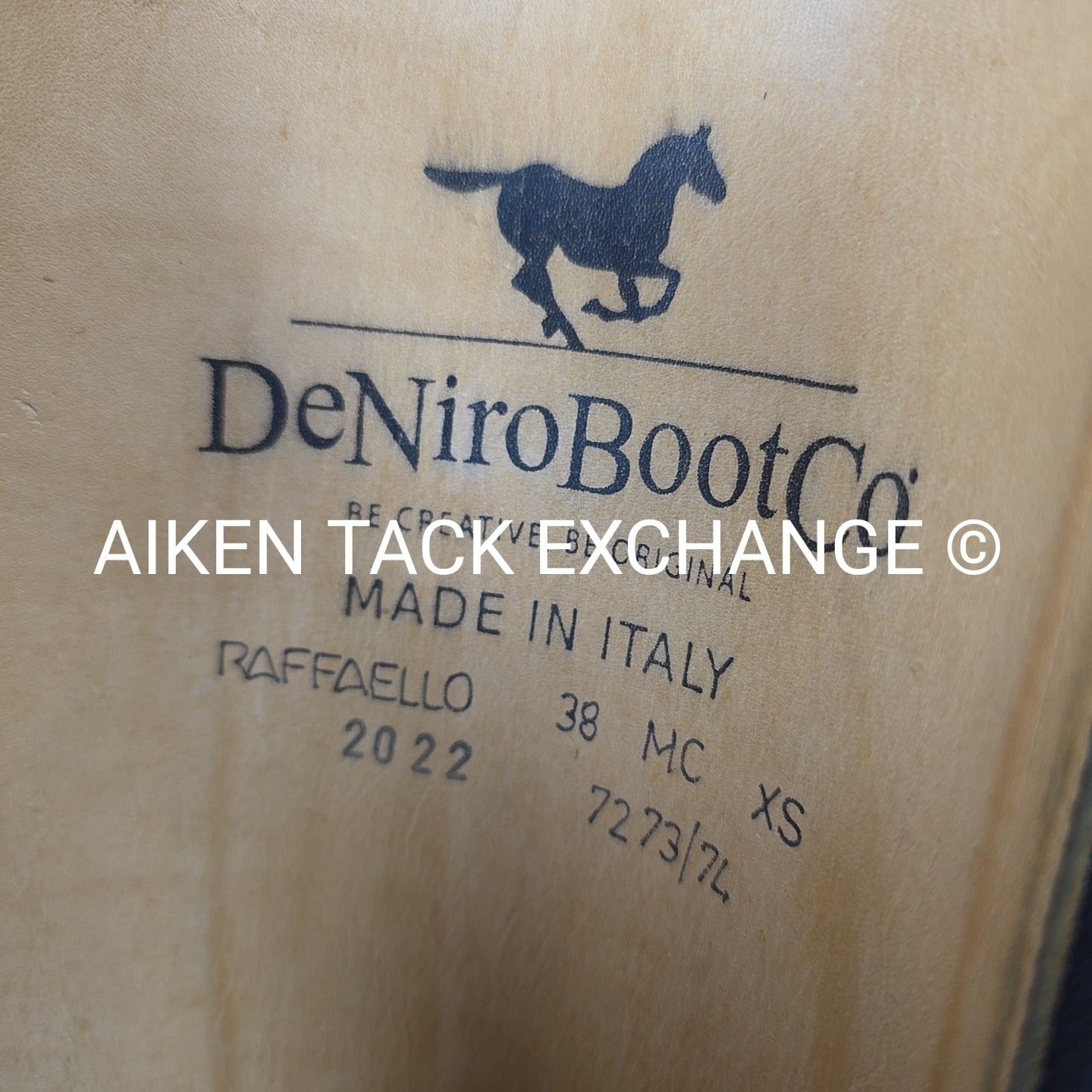 DeNiro Raffaello Dressage Boots, Size 38 MC XS