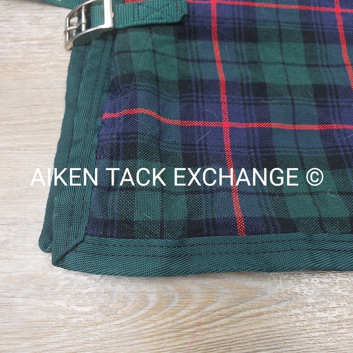 5/A Baker Original Tartan Plaid Stable Sheet, 80"