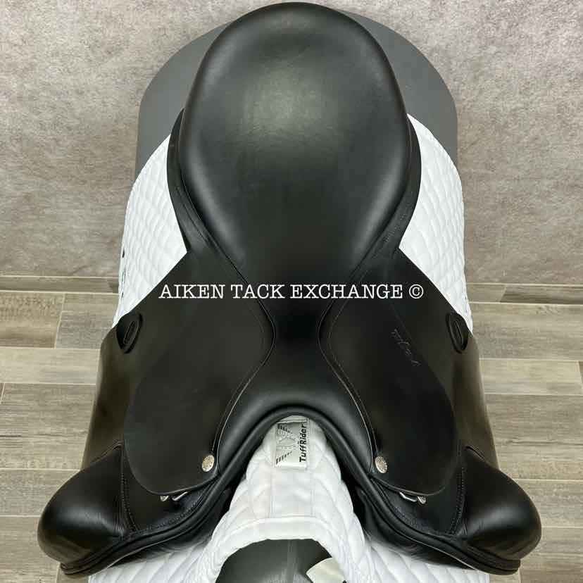 2009 Amerigo Vega Dressage Saddle, 18" Seat, Medium Tree, Wool Flocked Panels