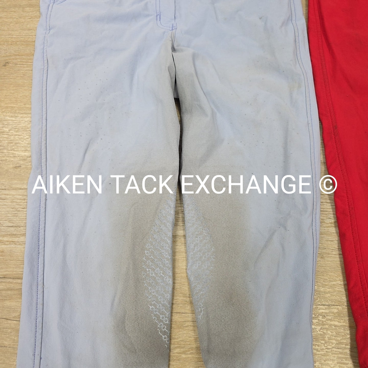 BARGAIN BUNDLE: 2 Dover Saddlery Silicone Grip Knee Patch Breeches, 28