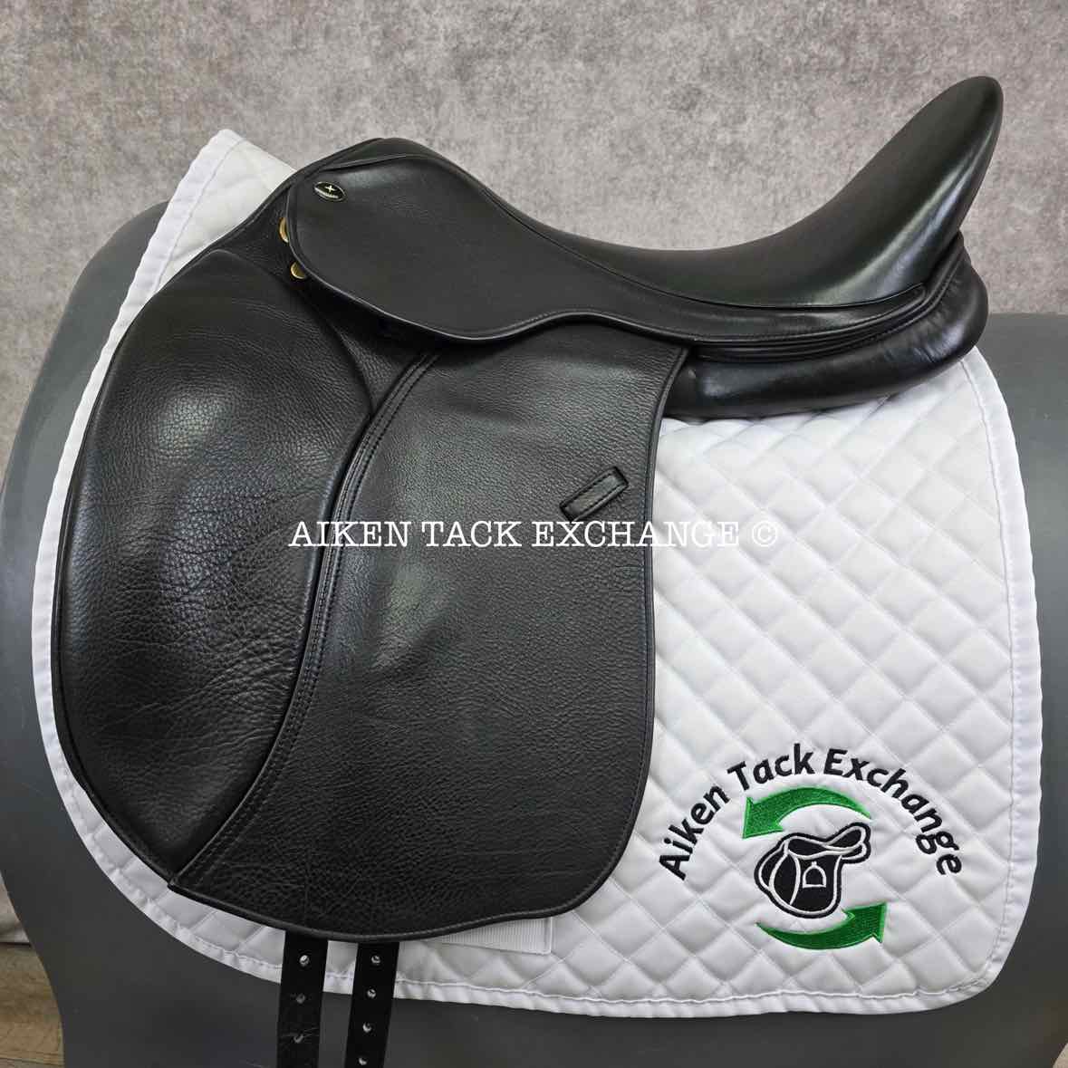 **SOLD** Smith-Worthington Stellar Pulsar Dressage Saddle, 18.5" Seat, Medium Tree, Wool Flocked Panels