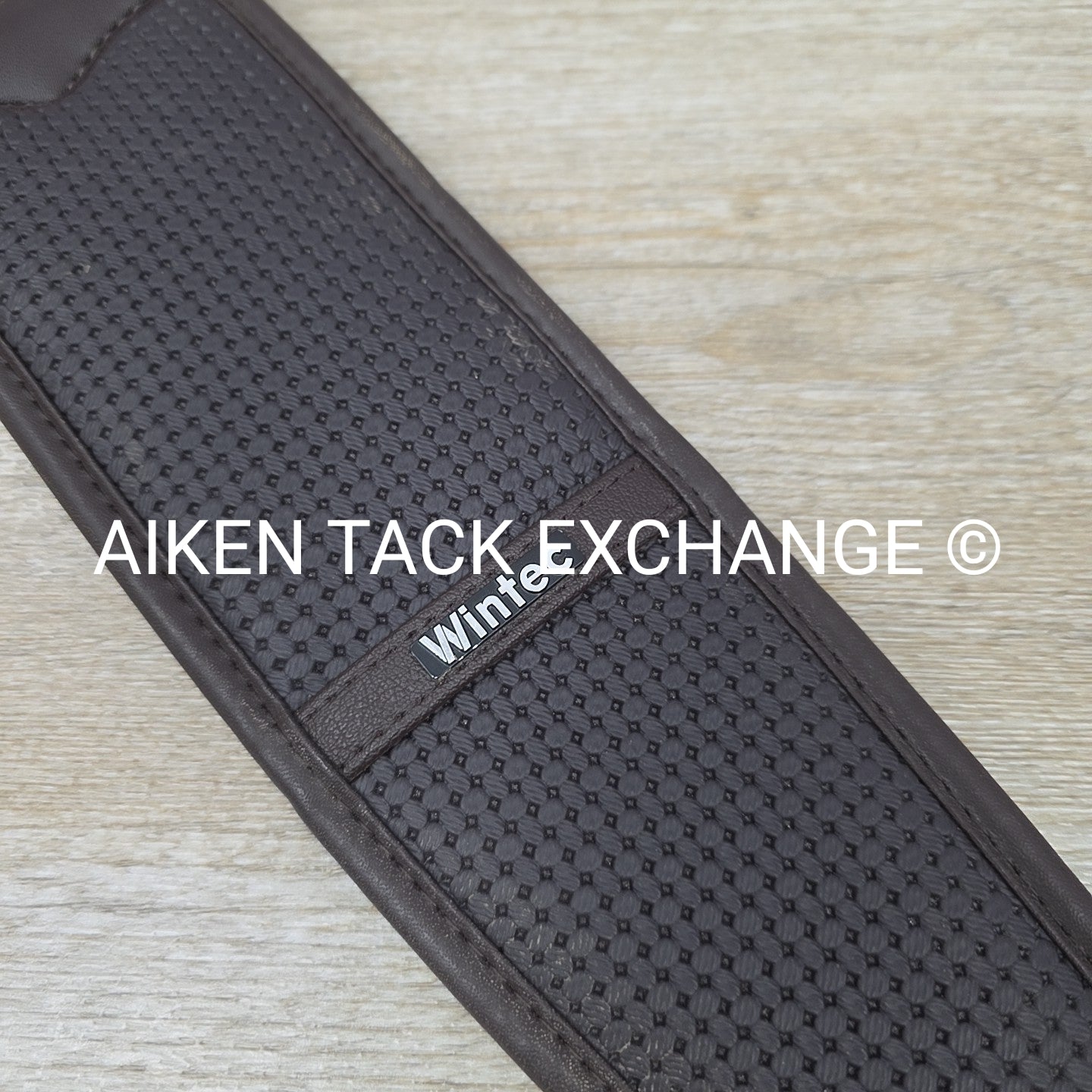 Wintec Chafeless Elastic English Girth, Brown, 52"