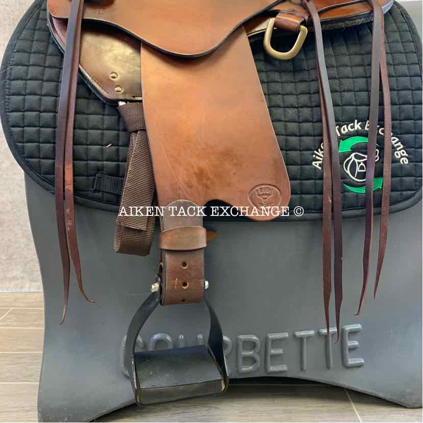 **SOLD** Big Horn 806 Flex Trail Endurance Saddle, 16" Seat, Flex Tree - Medium Plus Fit (with endurance style bars)