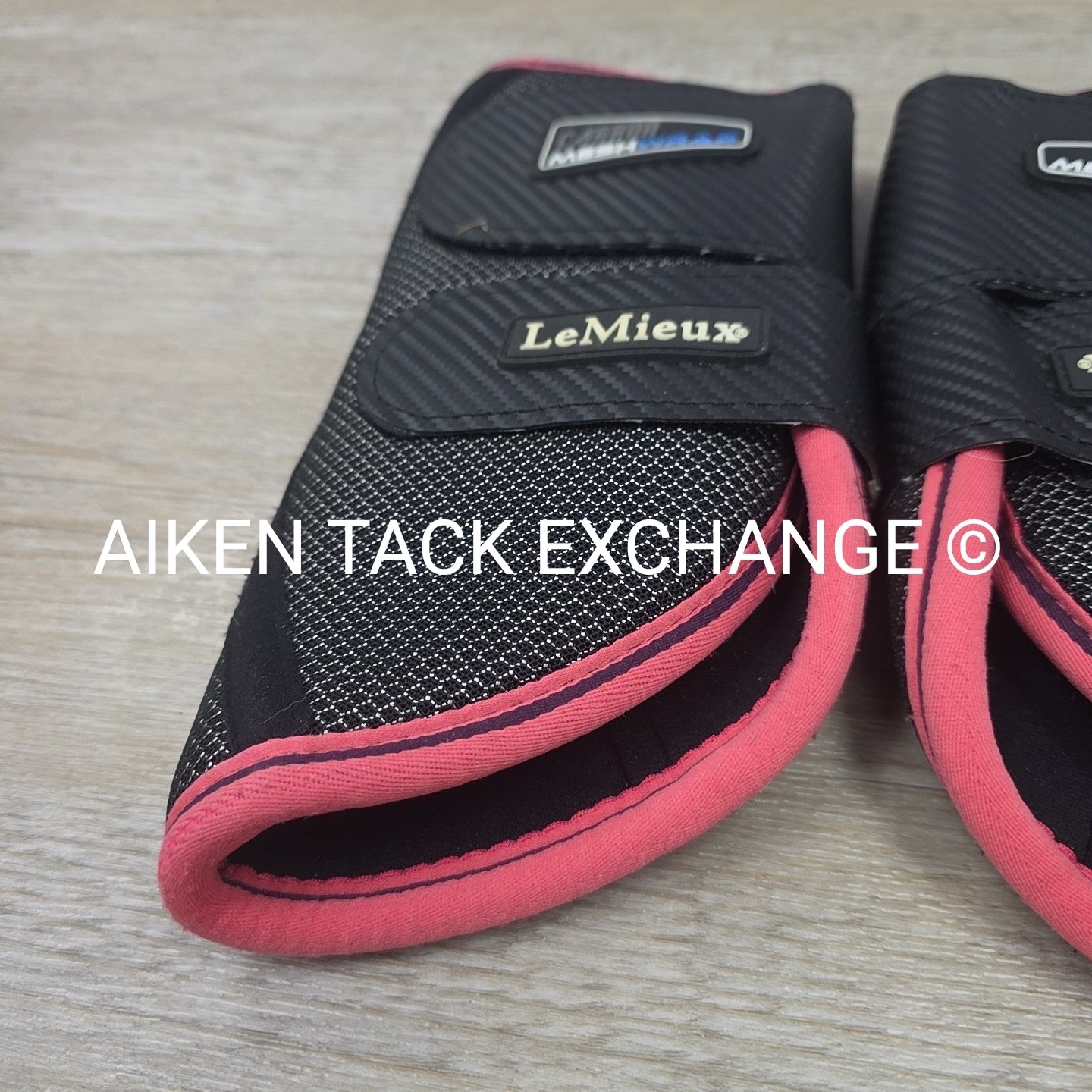 LeMieux Carbon Mesh Wrap Brushing Boot Set, Front Large, Hind X-Large