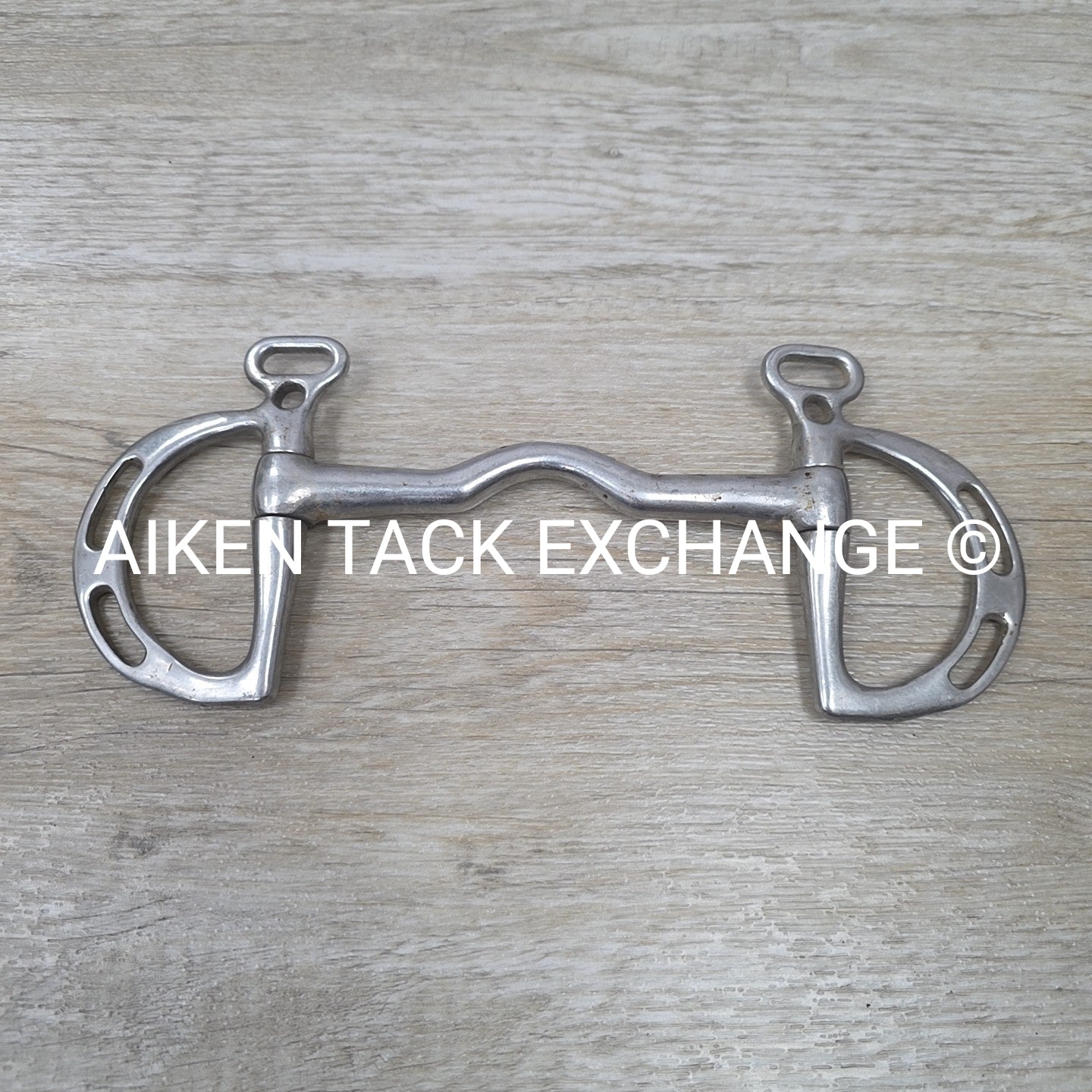Mullen Mouth Uxeter Kimberwick Bit 5" (No Hooks & Curb Chain)