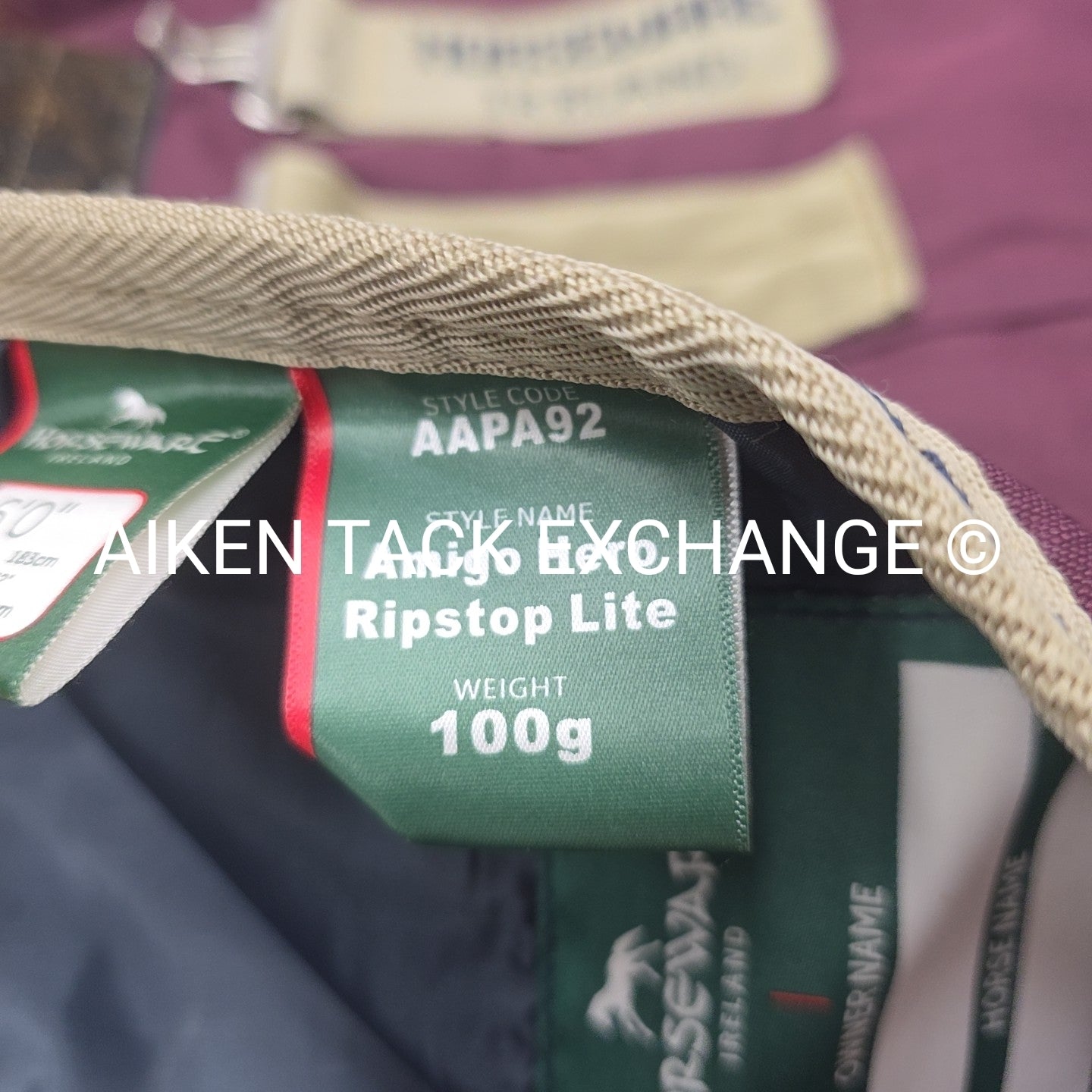 Horseware Amigo Hero Ripstop Lite 100 G Fill Turnout Blanket, 72"