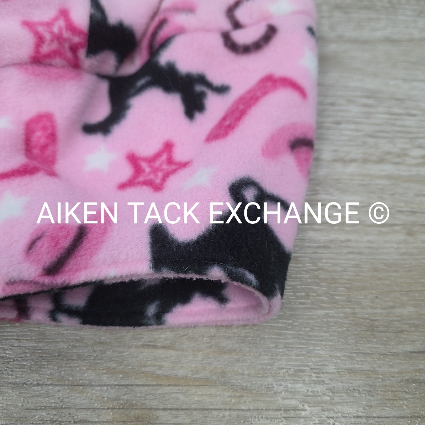 Pink Fleece Hood w/ Neck Gaiter
