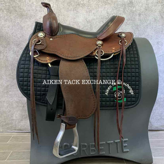 2022 Cashel Western Trail Saddle, 15" Seat, Axis Tree - Extra Wide