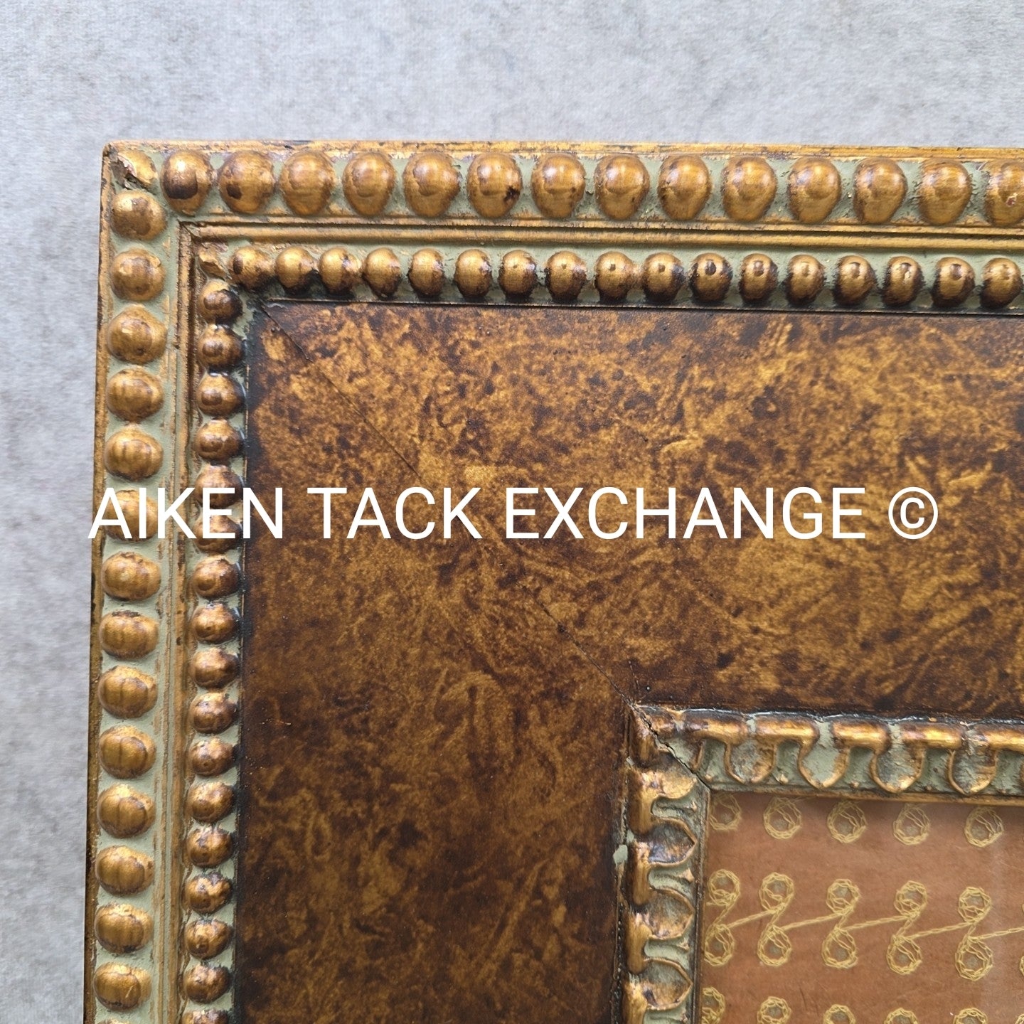 PL. 10 Nougat by L. Penicut, Embroidered, Matted, Framed, 31" x 27"