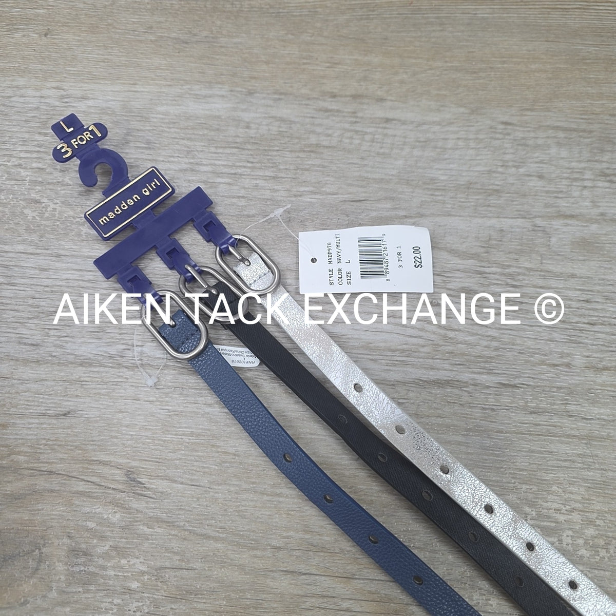 Madden Girl Belts, Set of 3
