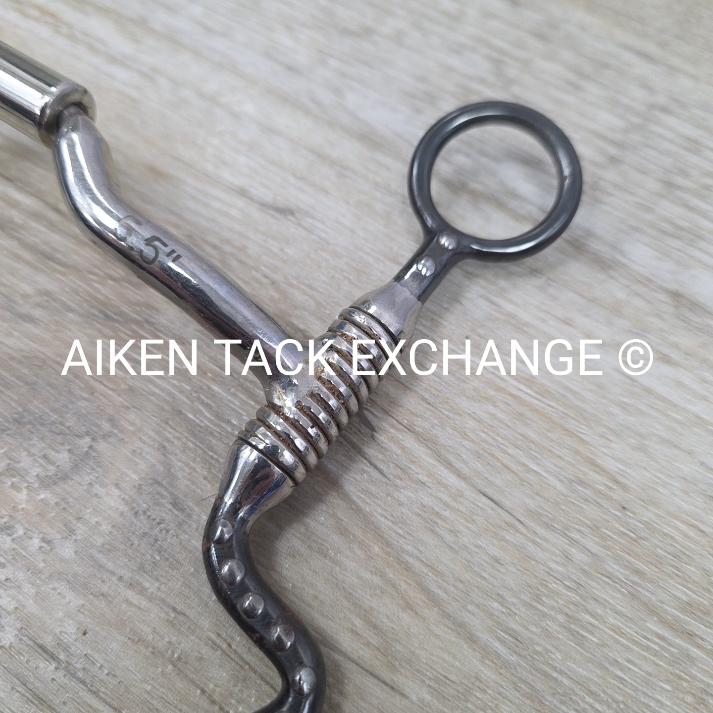 Professional Equine Low Port Comfort Mouth Shank Bit 5.5"