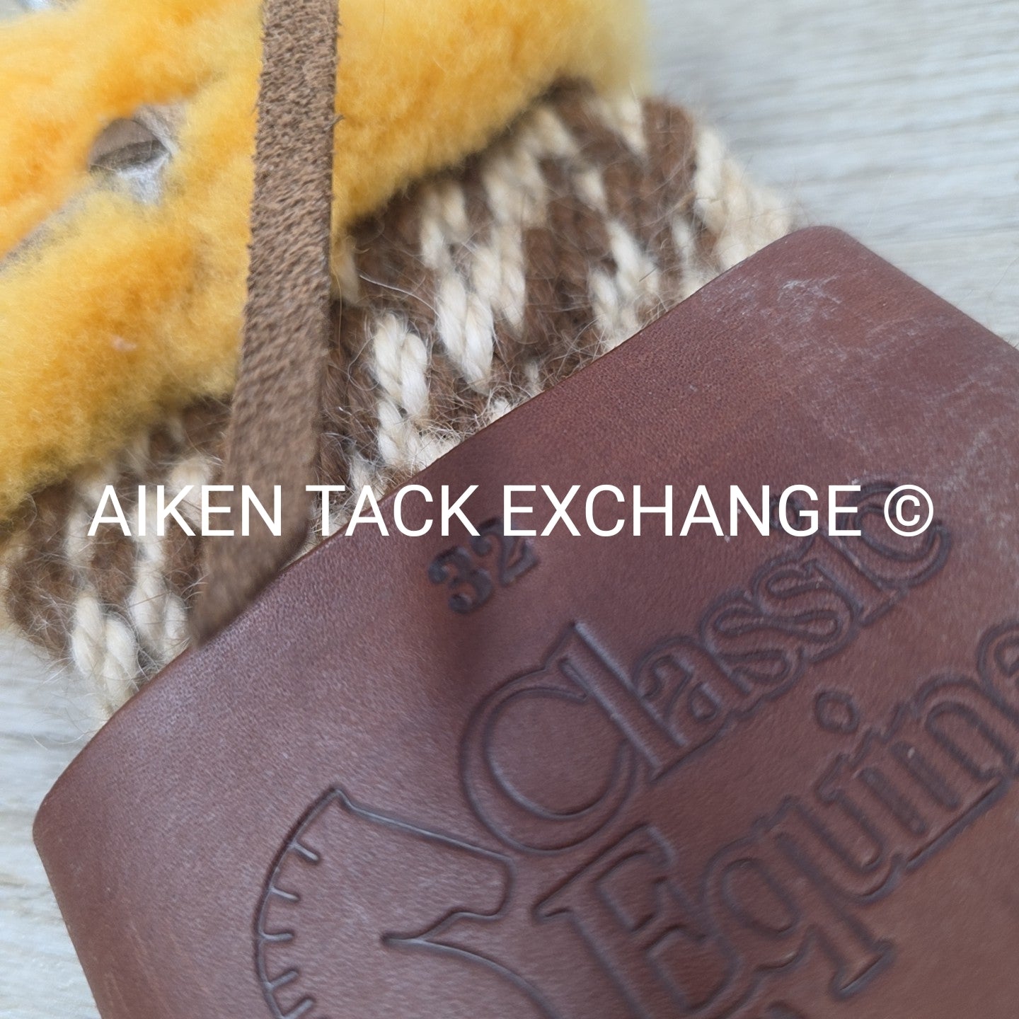 Classic Equine Mohair Alpaca Roper Cinch with Cashel ring Master Cinch Protector