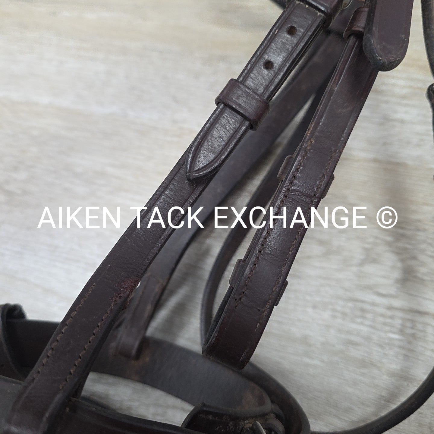 Flat Hunt Bridle, No Reins, Size Pony