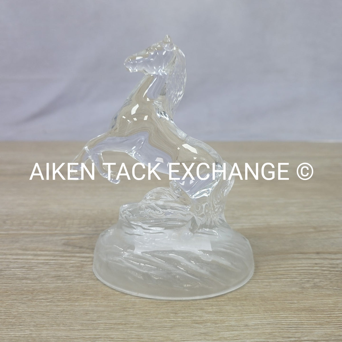 Cristal d'Arques Crystal Horse Figurine