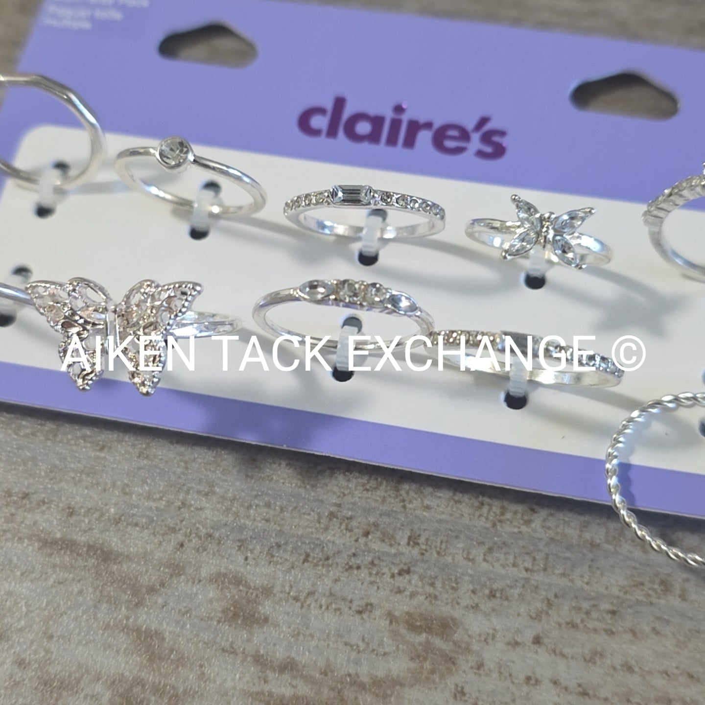 Claire's Ring Set - Various Sizes, 10 Total