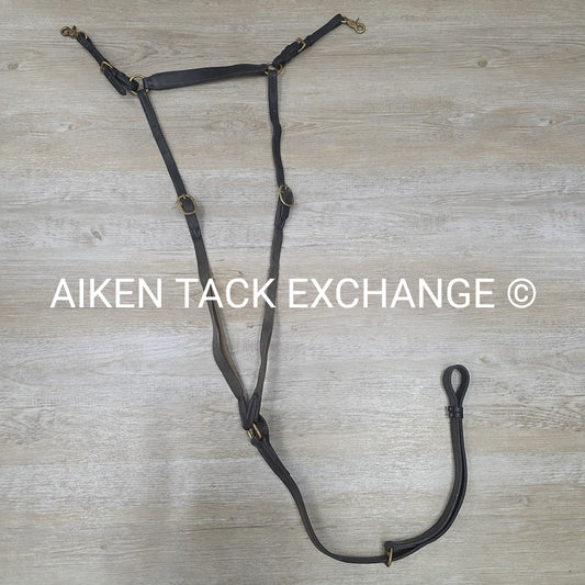 Nunn Finer Hunting Breastplate with Elastic, Black, Size Full