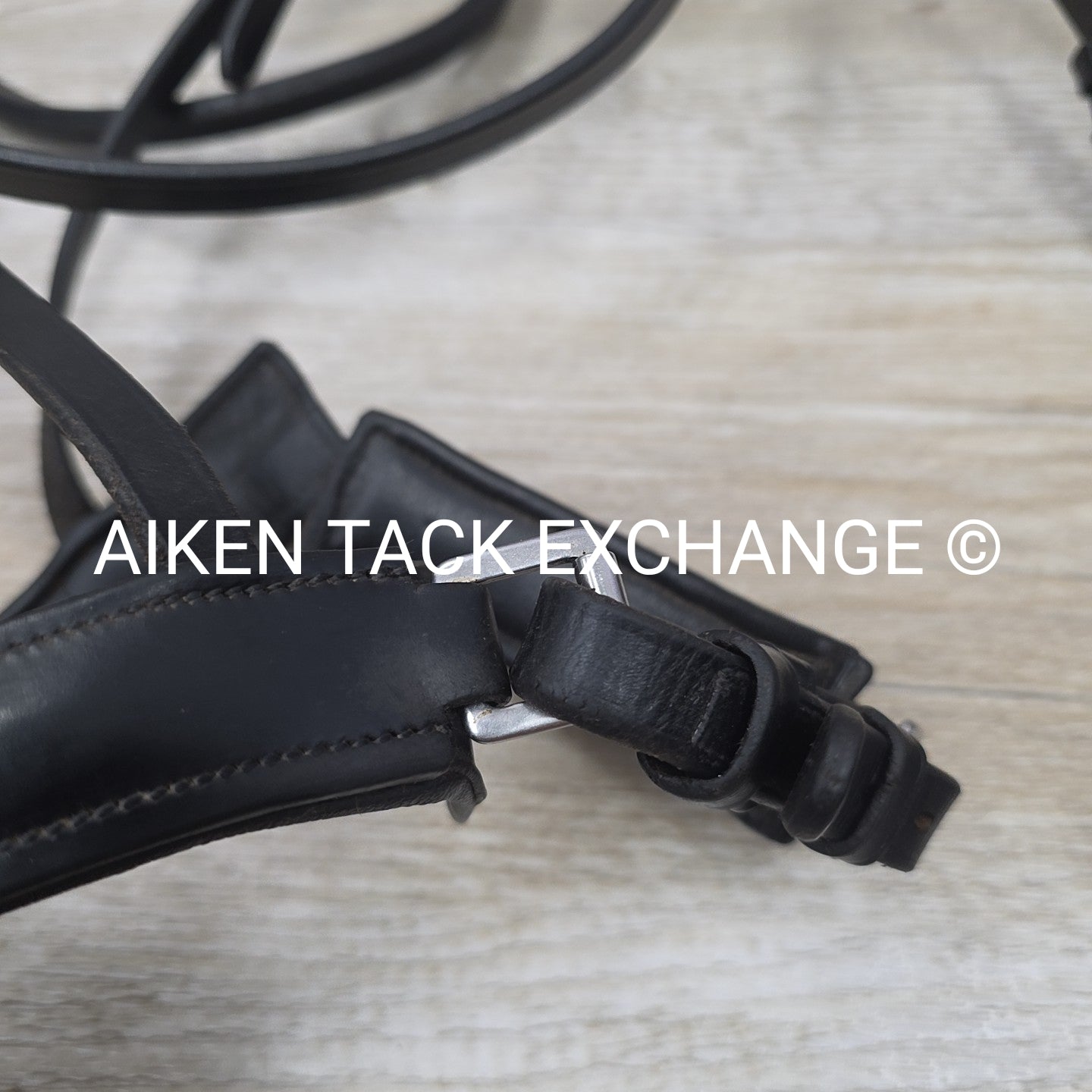 KL Select Monocrown Double Weymouth Bridle with Both Reins, Black, Size Full