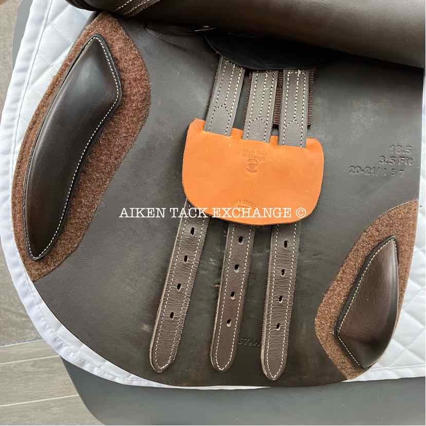 HDR Pro Concept Close Contact Jump Saddle, 18.5" Seat, 3.5 Fit - Wide Tree, Foam Panels