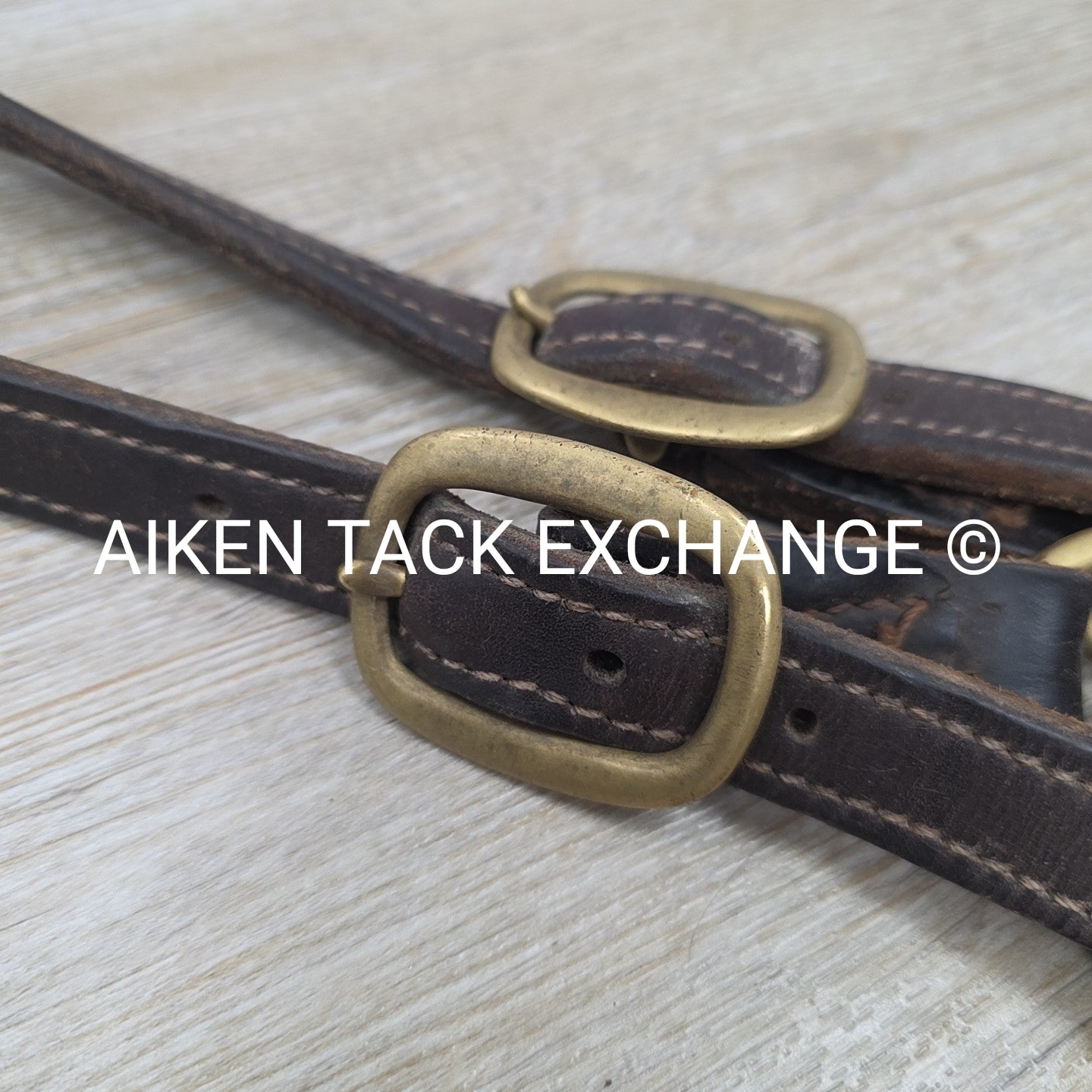 BARGAIN BUNDLE: 2 Leather Halters, Has Name Plates, Size Full