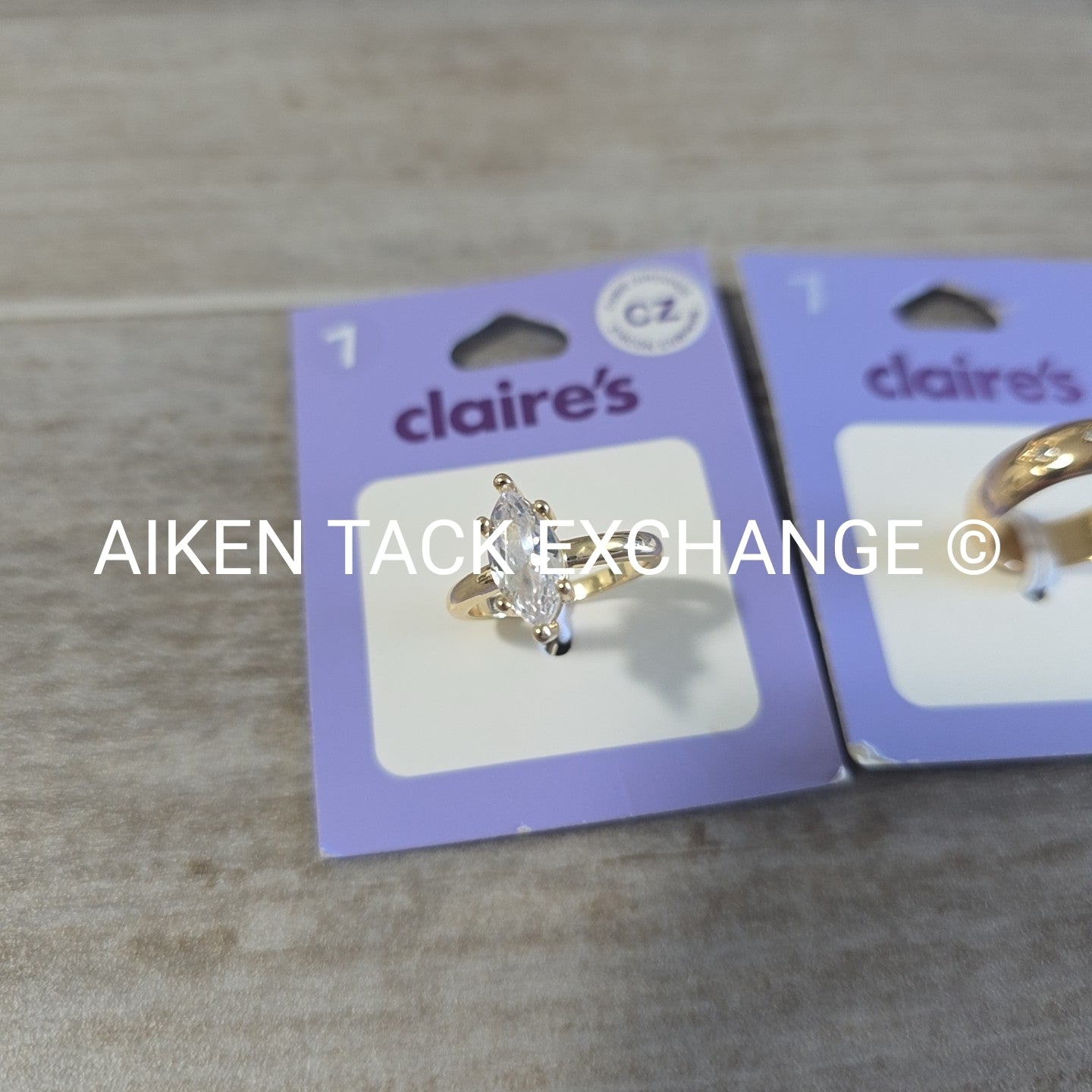 Claire's Rings (2) - Size 7