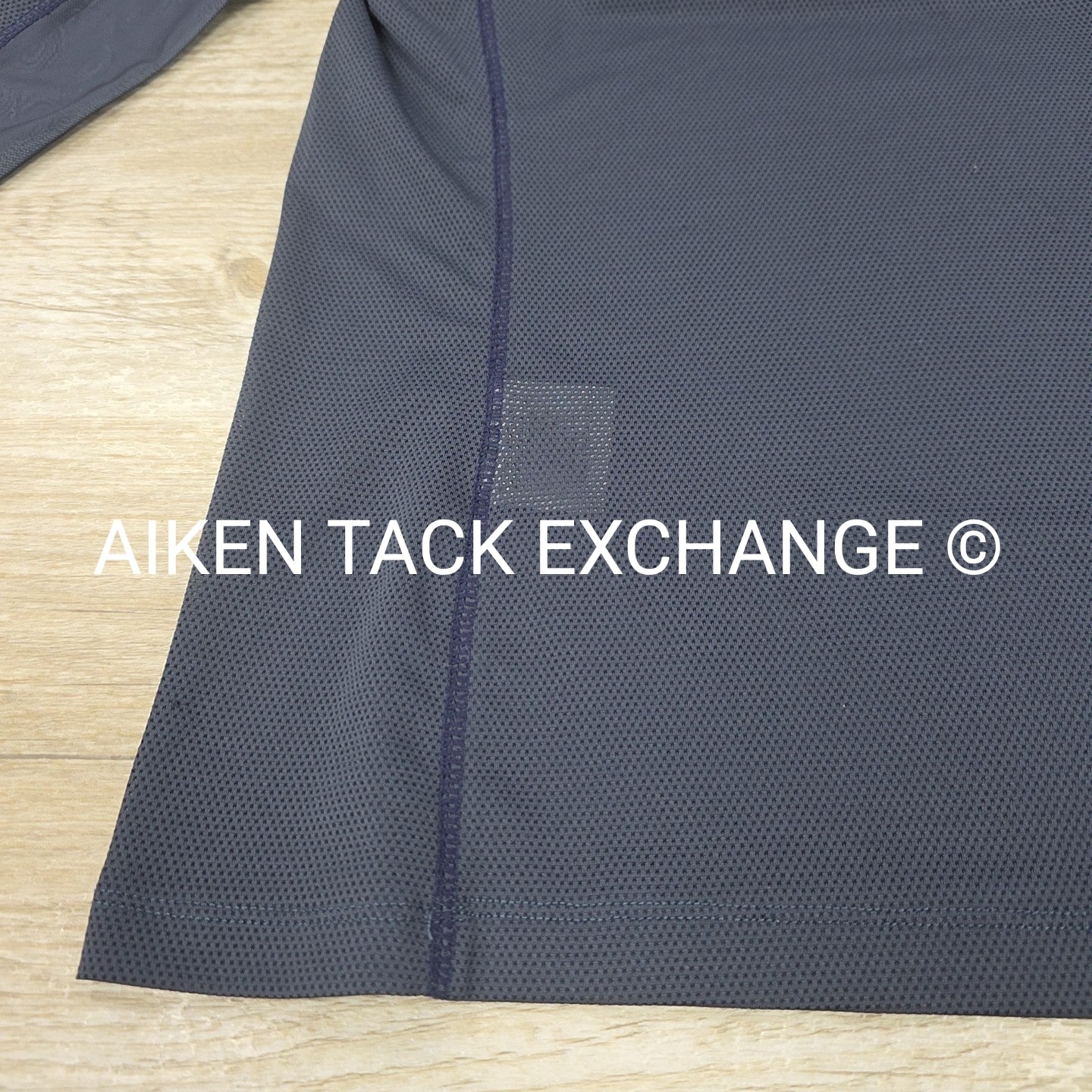 Adrienne Hendrick Saddlery Long Sleeve Sun Shirt, Size Small