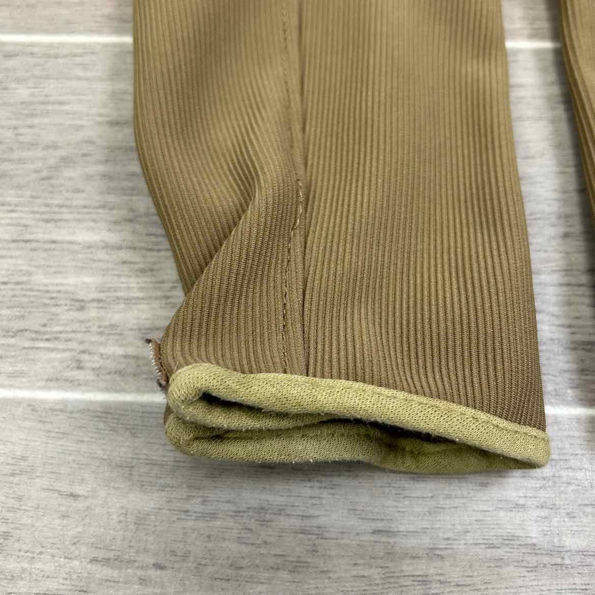 TuffRider Ribbed Full Seat Breeches, Taupe, Women's Size 26 R