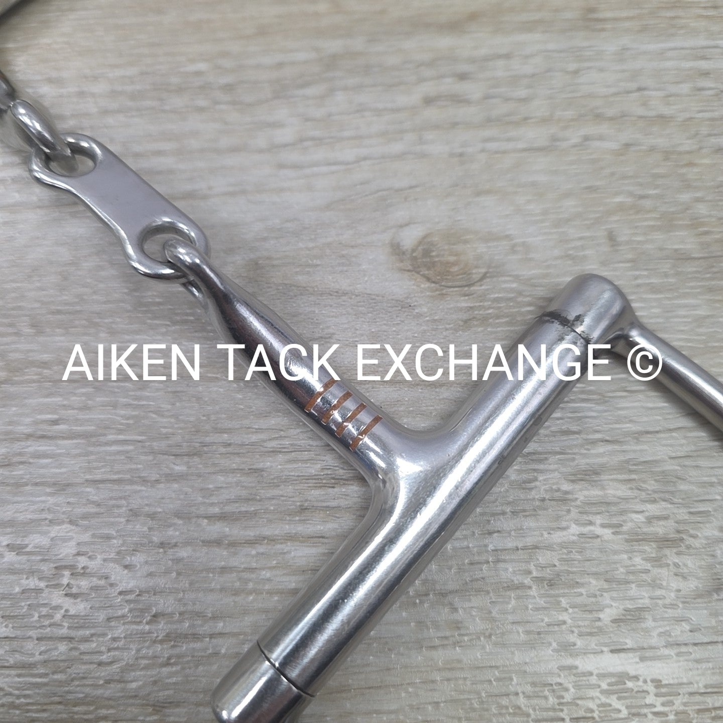 Myler Dee without Hooks and French Link Snaffle MB 10 5"