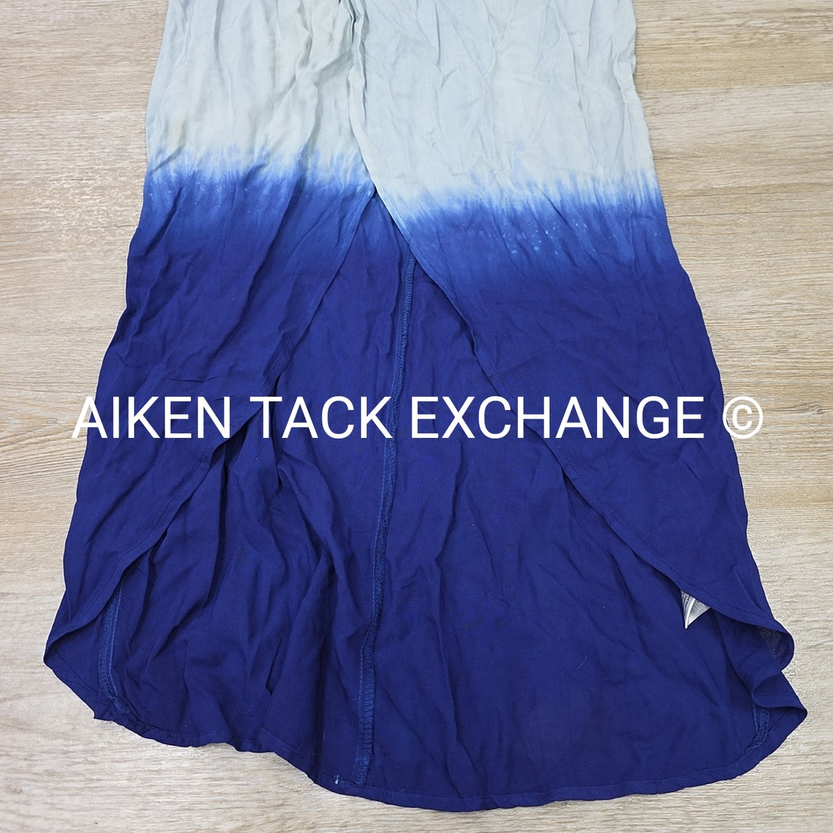 Venus Short Sleeve Ombre Long Dress, Size Small