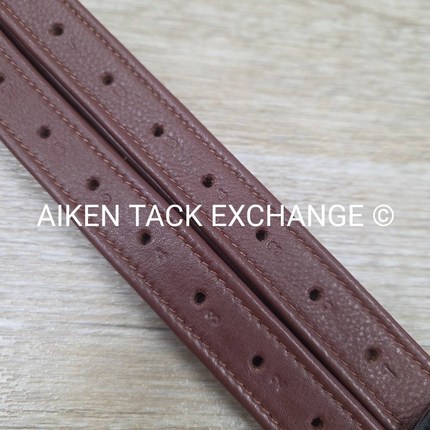HDR Triple Covered Stirrup Leathers, Australian Nut, 48"