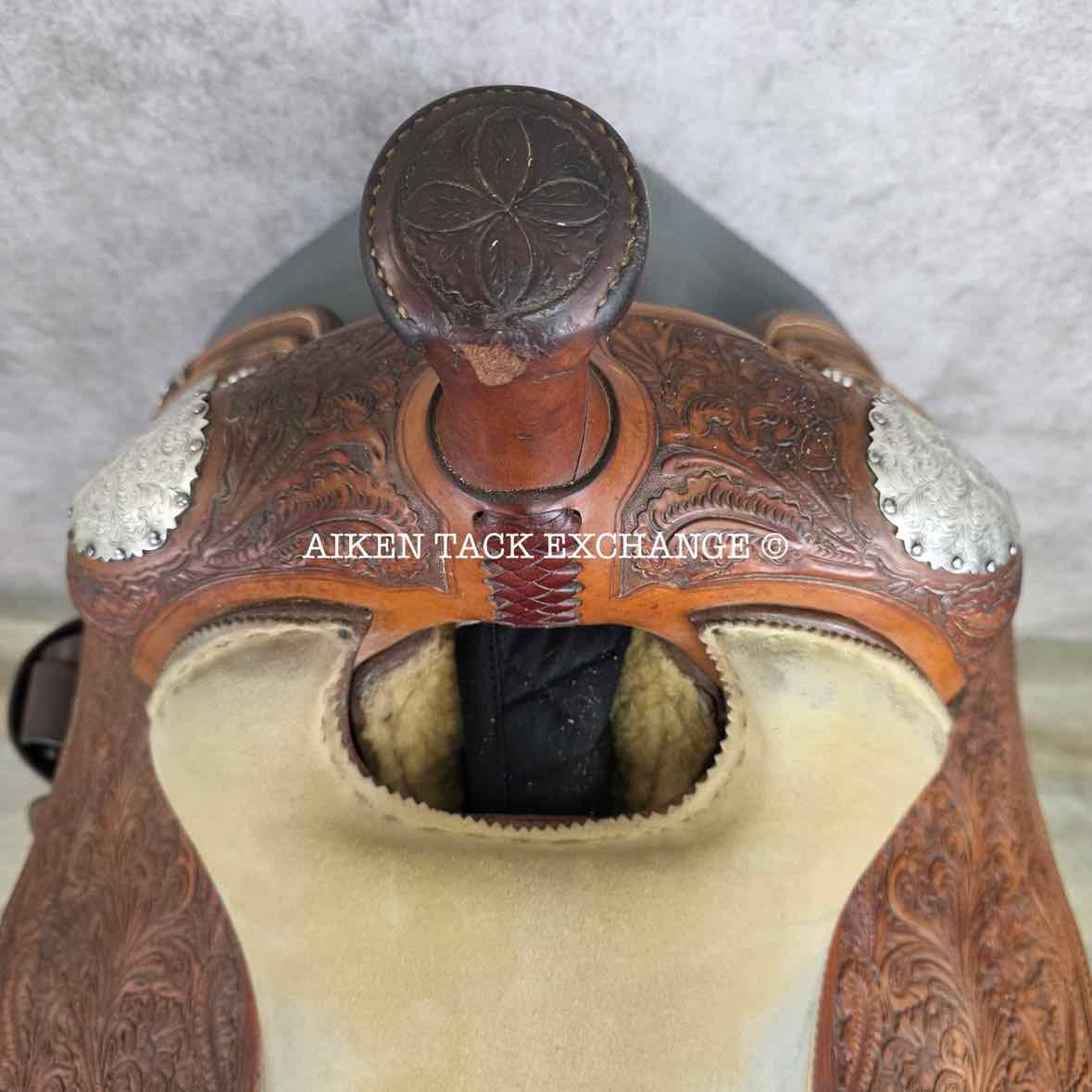 2001 Bob's Western Saddle, 15" Seat, Regular Tree - Semi QH Bars