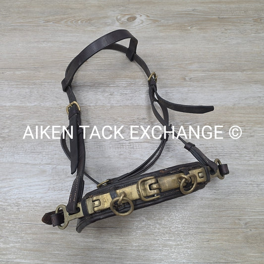 Leather Lunge Cavesson (Leather has Cracking)