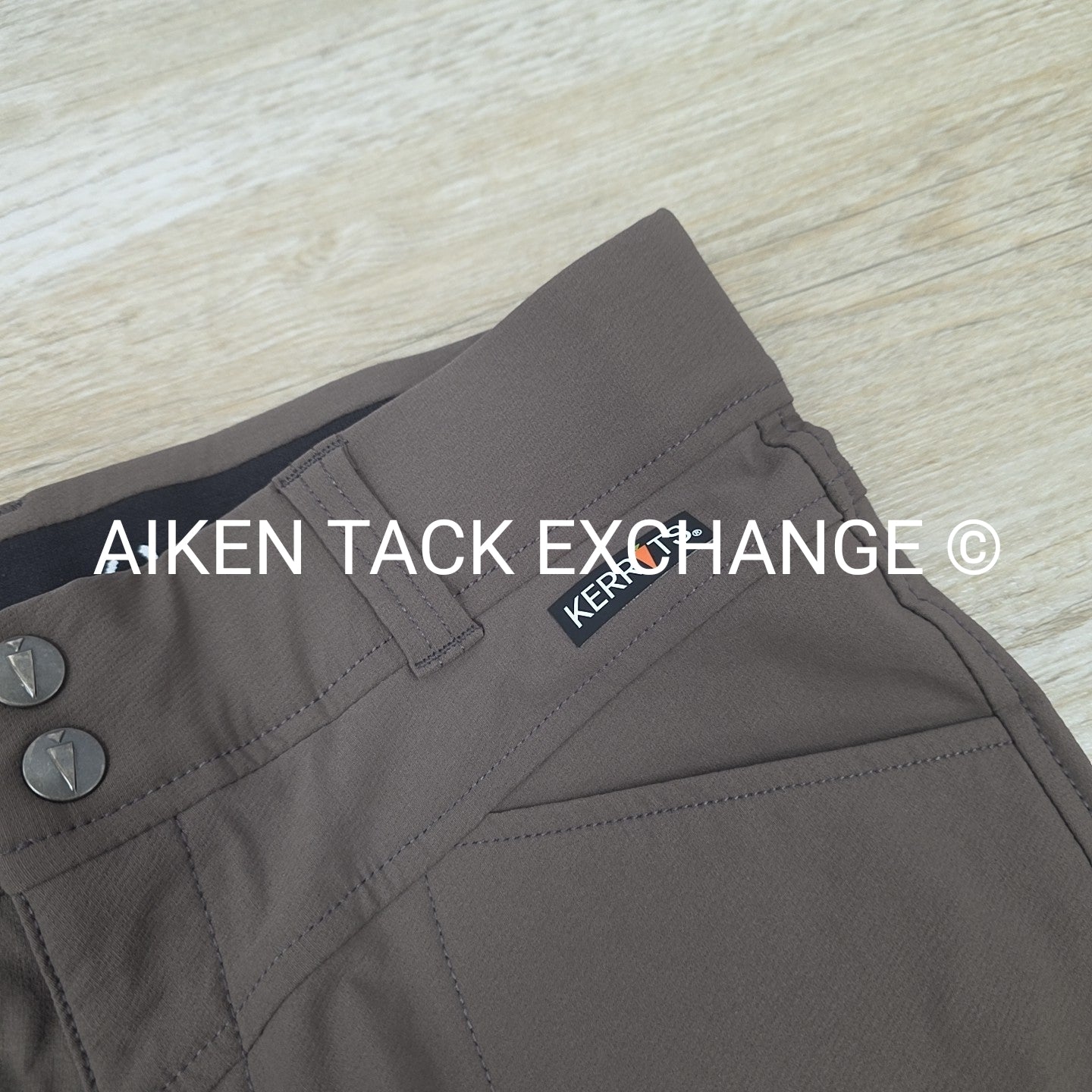 Kerrits Cross Over Knee Patch Breeches, Size Medium