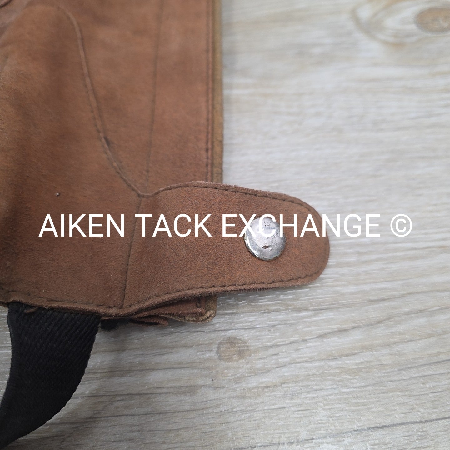 RHC Suede Half Chaps, Size Small