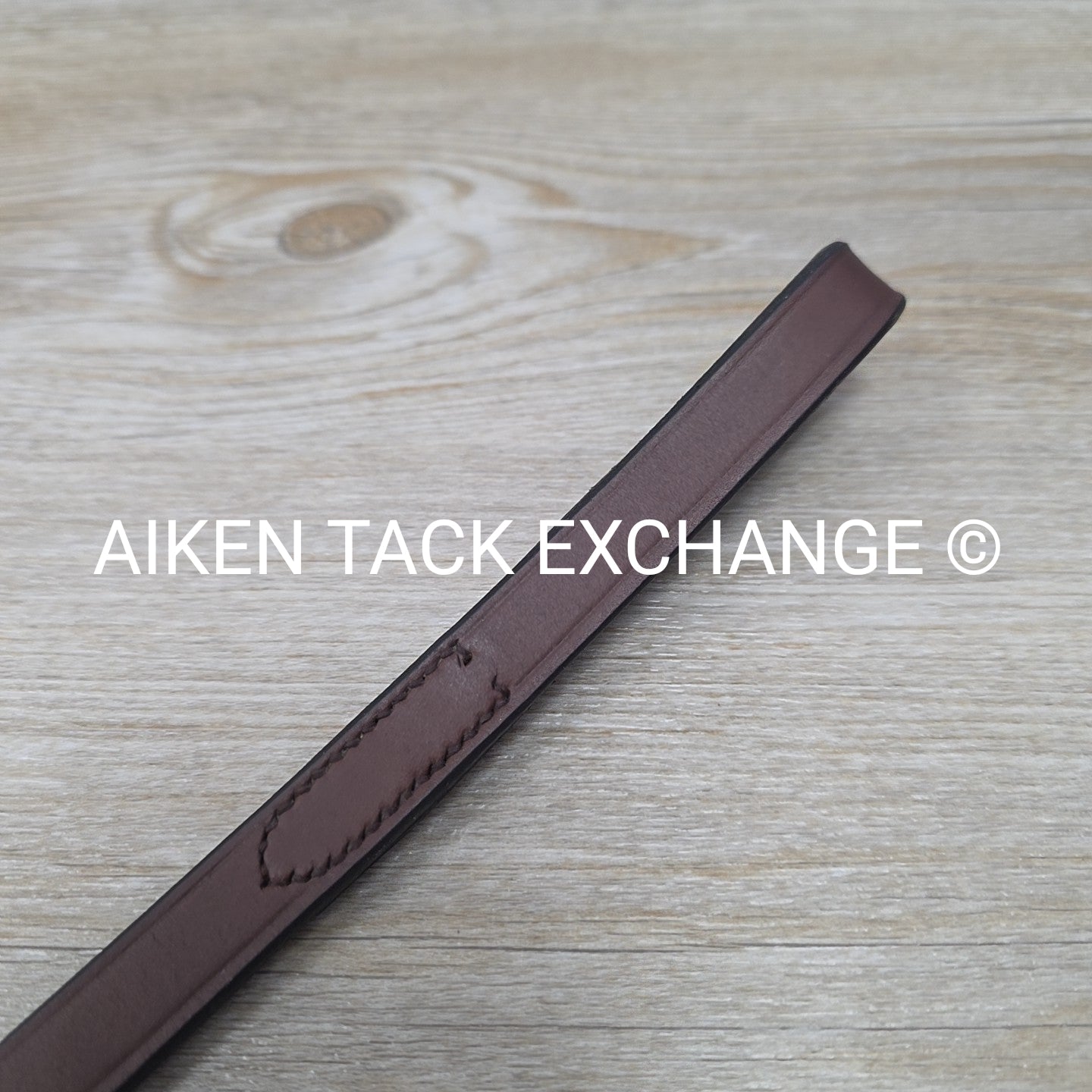 Plain Flat Standing Martingale, Brown, Size Pony