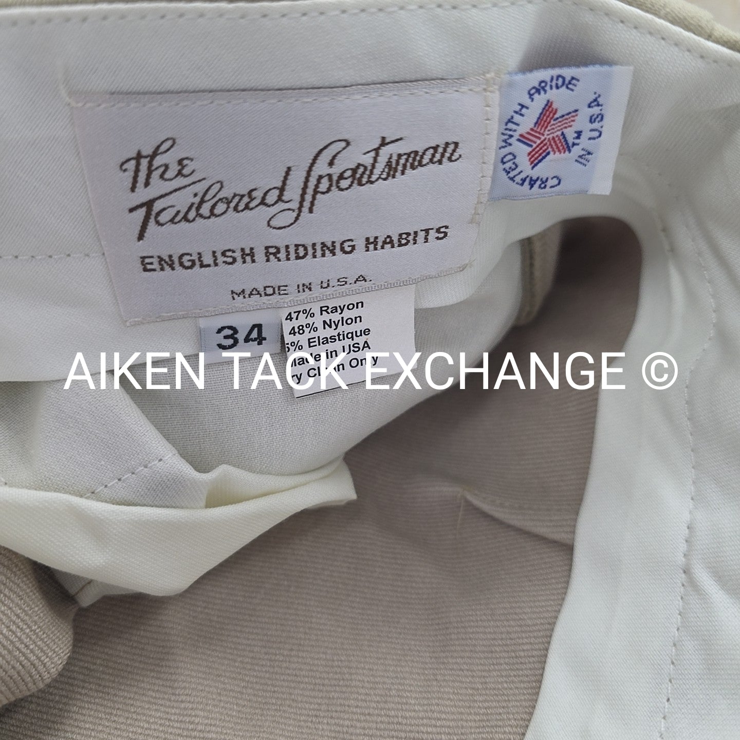 Tailored Sportsman Supreme Hunter Knee Patch Breeches, Women's 34