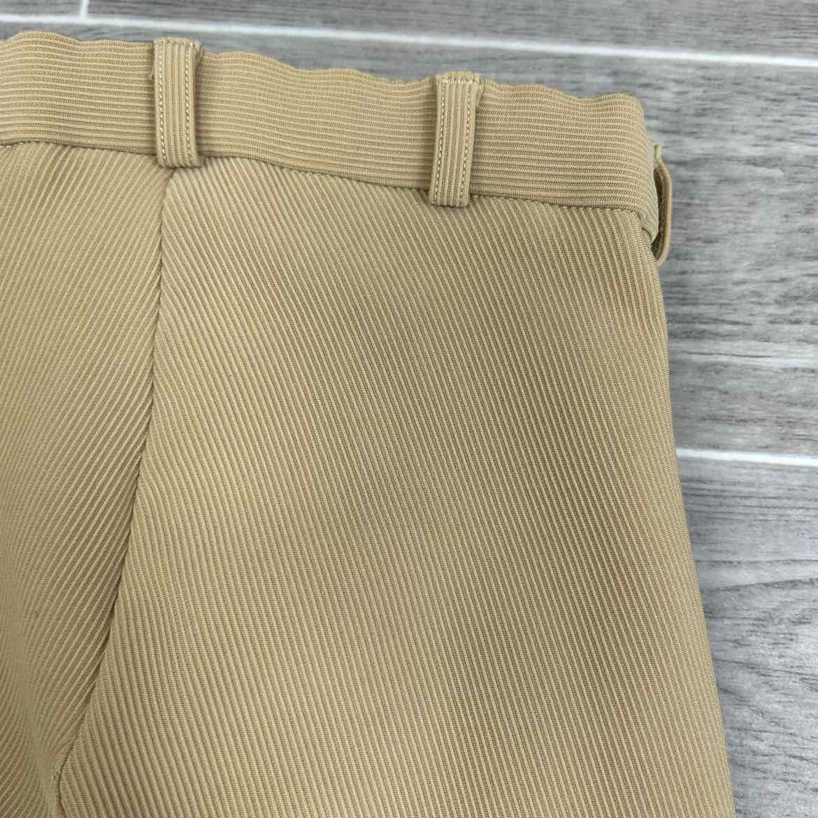 TuffRider Ribbed Knee Patch Breeches, Tan, Women's 26