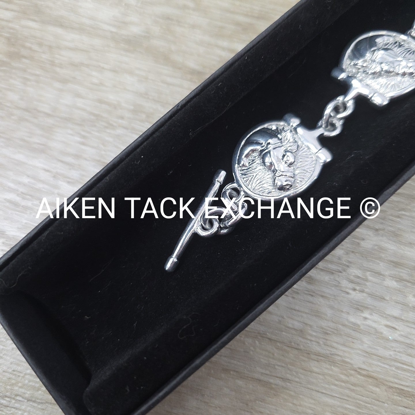 Arthur Court Horse Head Aluminium Bracelet