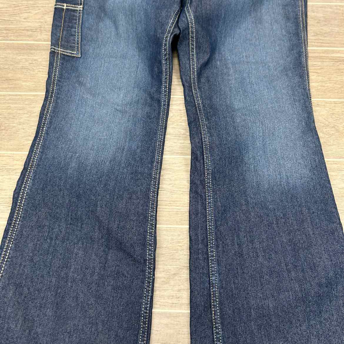 Ariat Rebar Mid Rise Boot Cut Jeans, Size 33 R