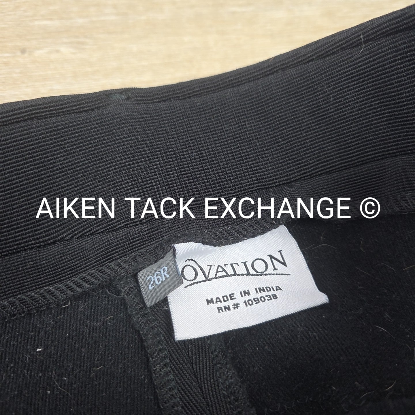 Ovation Fleece Lined Full Seat Breeches, Size 26