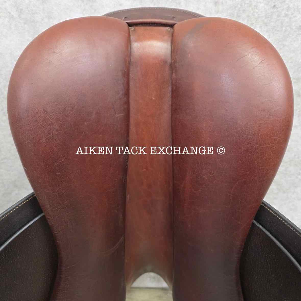 Ovation Ruiz Diaz Close Contact Jump Saddle, 17.5" Seat, Medium Tree, Foam Panels