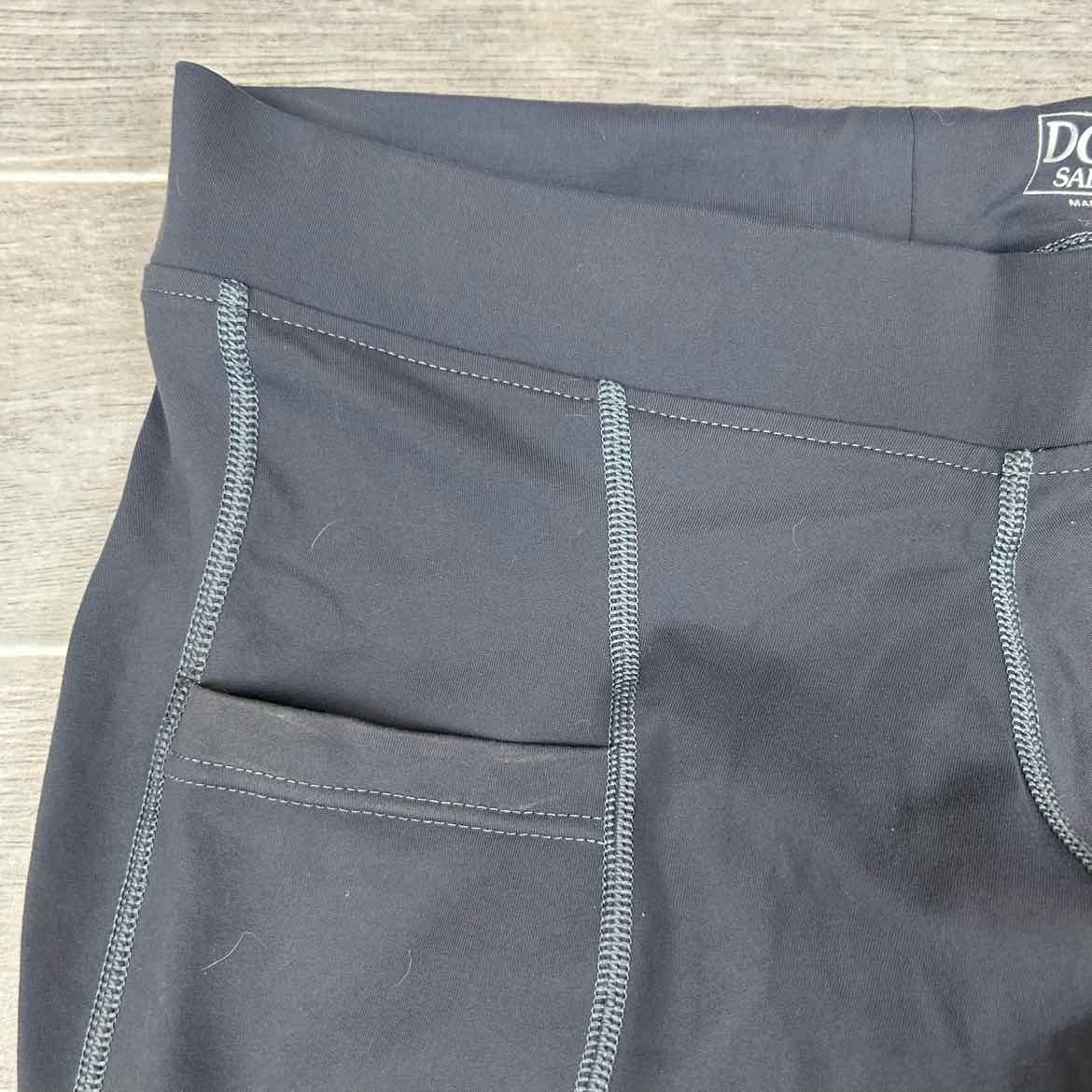 Dover Saddlery Silicone Grip Full Seat Tights, Size Large