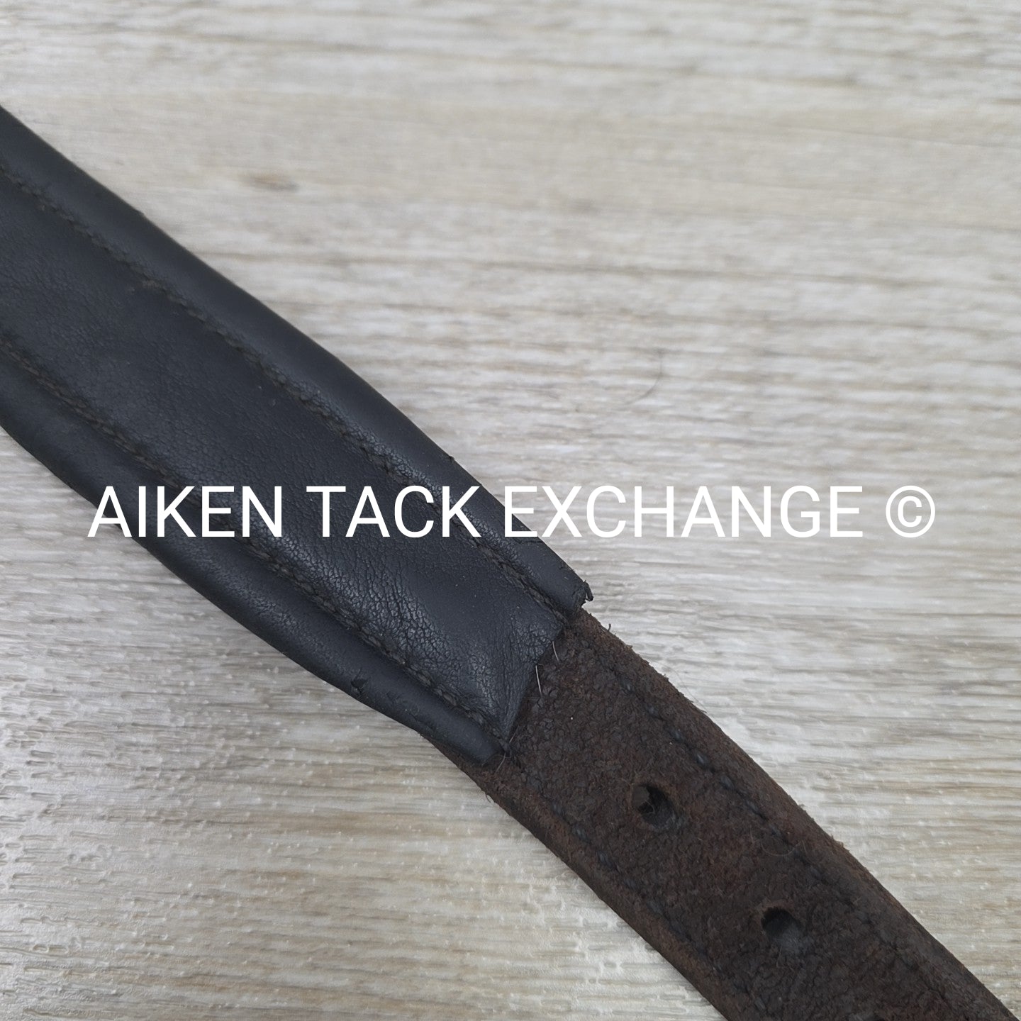 Heavy Duty Leather Padded Dog Collar, 18-22" (has blemishes)