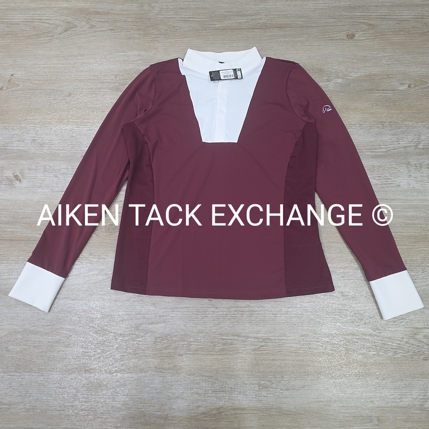 HKM Virginia Long Sleeve Competition Shirt, Women's Medium