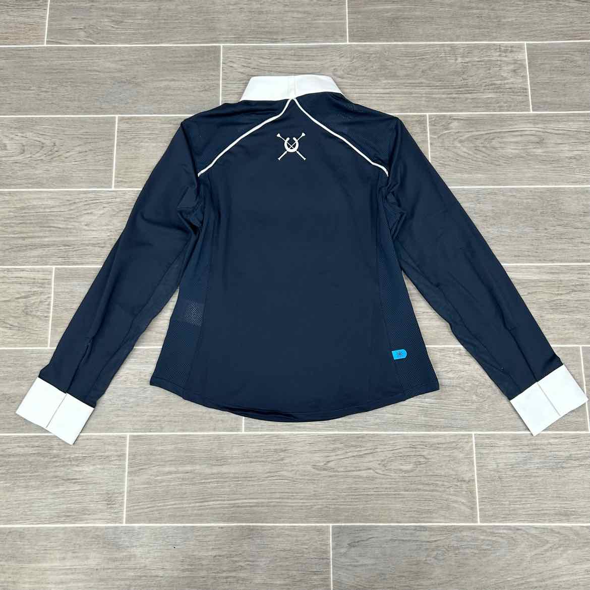 Chestnut Bay SkyCool Liberty Long Sleeve Show Shirt, Size Large