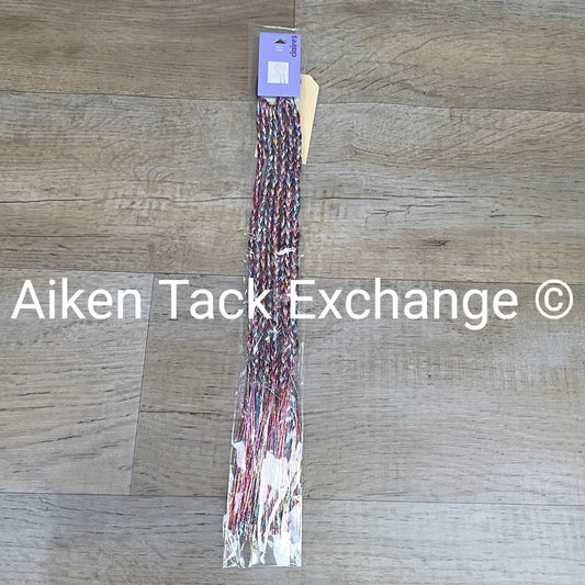 Claire's Braided Faux Hair Tinsel Extension with Hair Tie