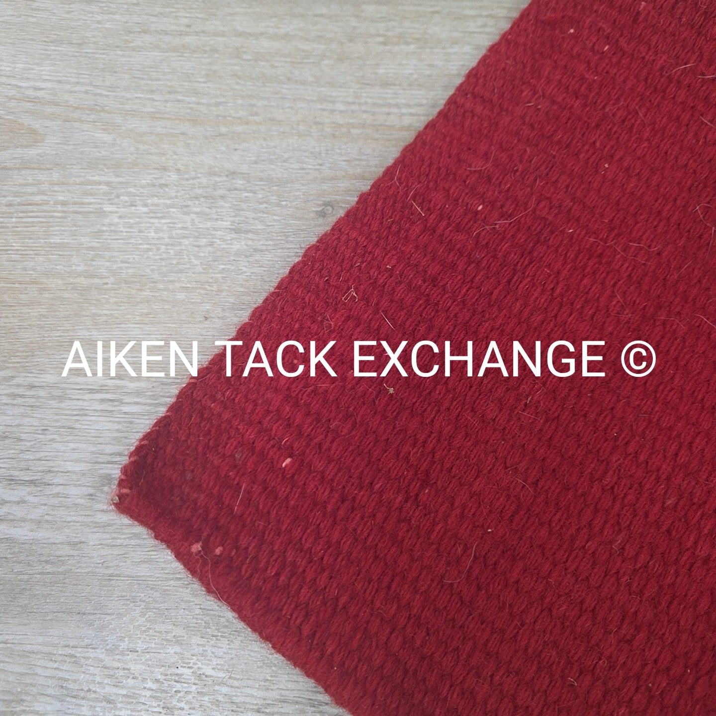 Tahoe Tack Heavy Duty Solid New Zealand Wool Saddle Blanket, 36" x 34"