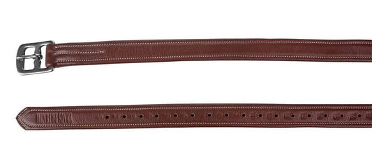HDR - Henri de Rivel Laureate Triple Covered Stirrup Leathers: Oakbark / Size 60"