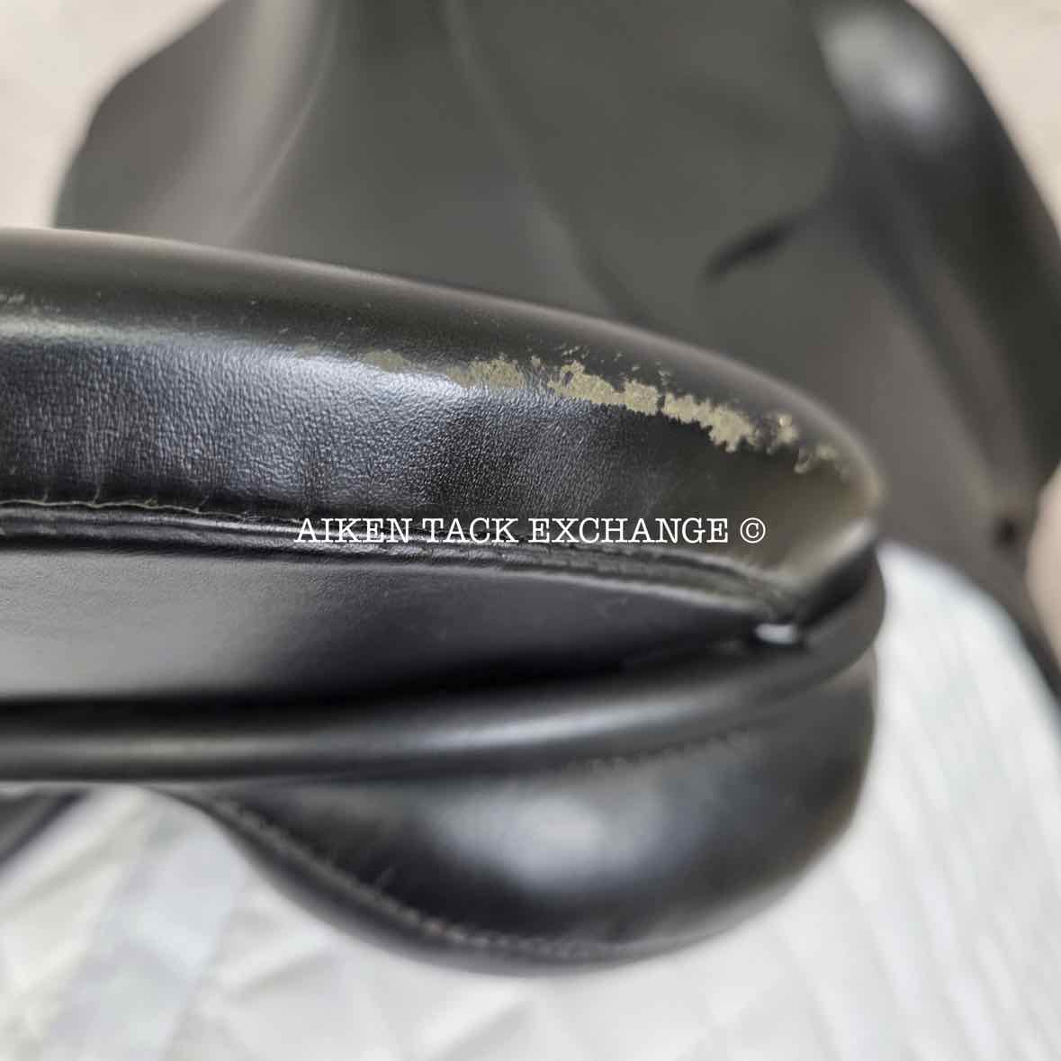 Thornhill Germania Klasse Dressage Saddle, 19" Seat, XX-Wide Hoop Tree, Wool Flocked Panels