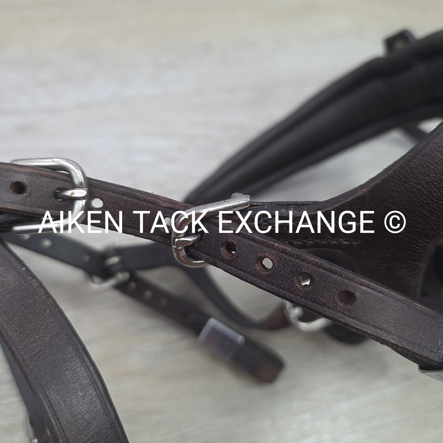 Stubben Slide & Lock Freedom II Bridle, No Reins, Brown, Size Full