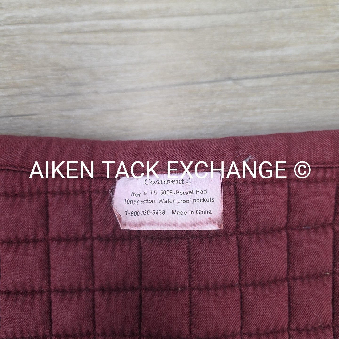 Continental All Purpose Saddle Pad w/ Pockets